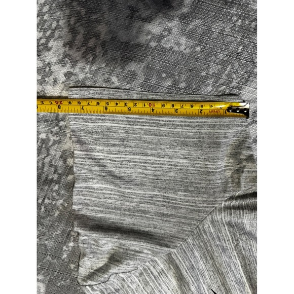 Nike Men's Heathered Gray Short Sleeve T-Shirt Size XL - Picture 6 of 7